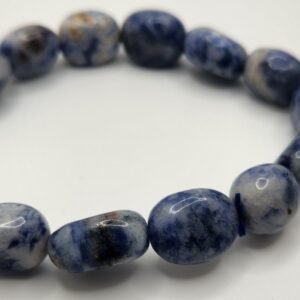 Sodalite Tumbled Bracelet – The Stone of Truth & Intuition