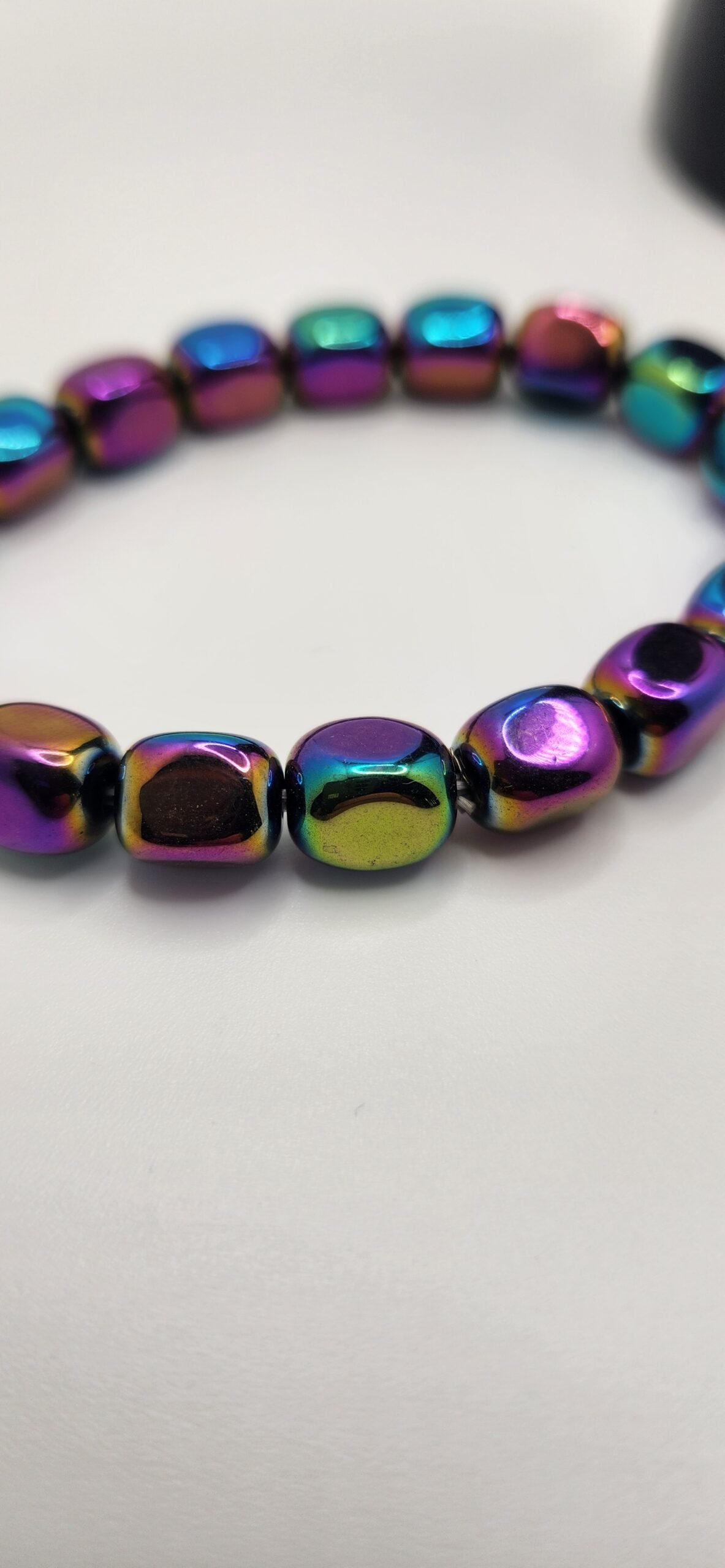 Rainbow Hematite Bracelet