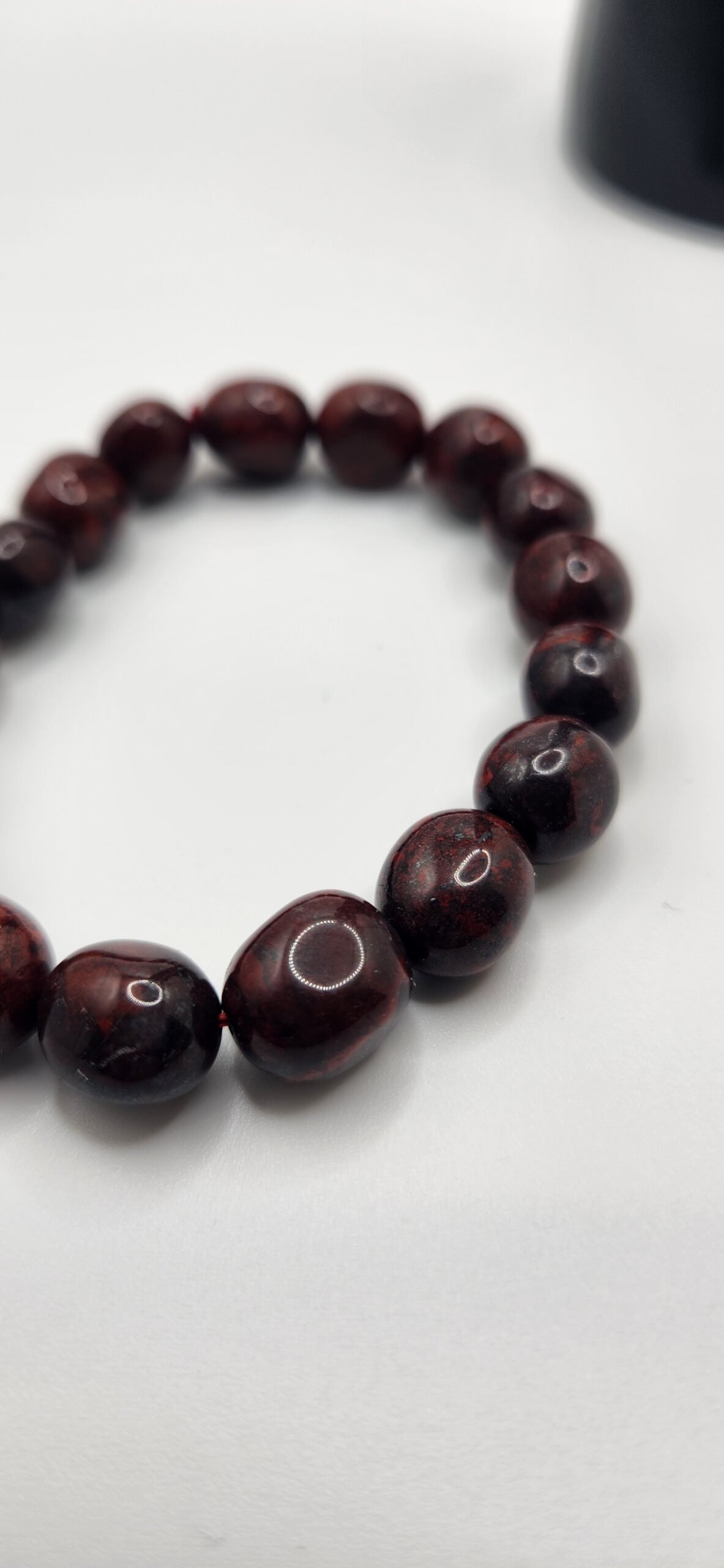 Mahogany Obsidian Bracelet – Grounding & Protection
