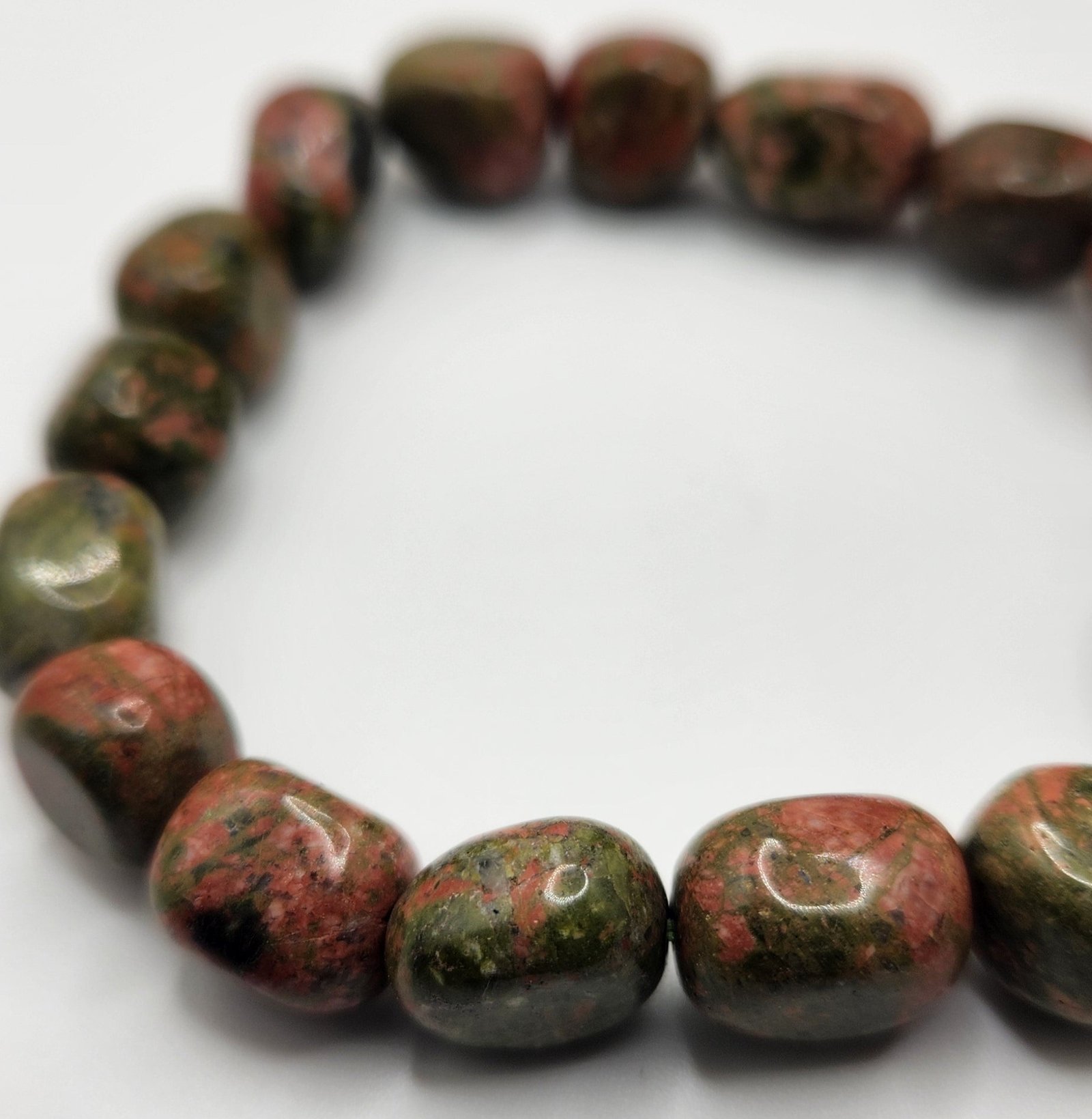 Unakite Jasper Bracelet