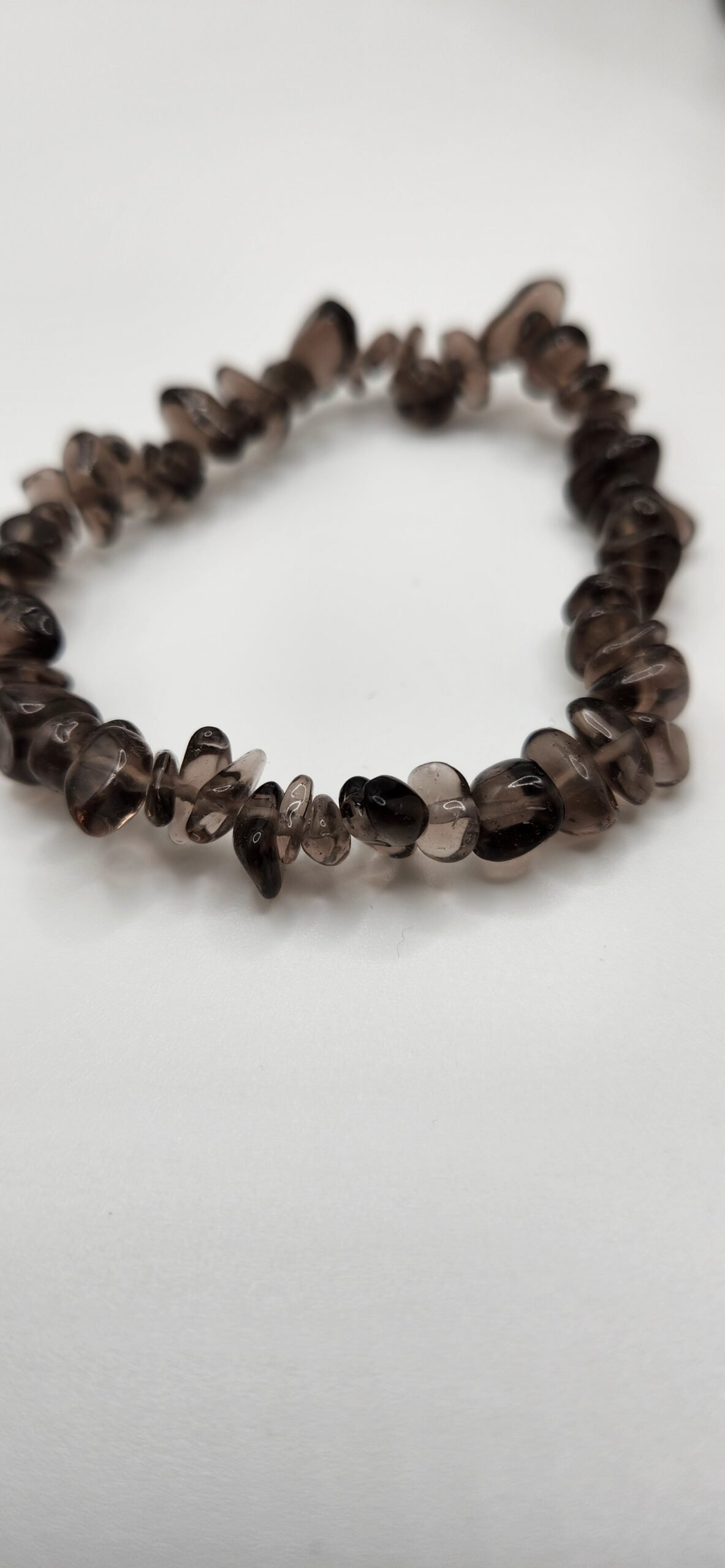 Smoky Quartz Chip Bracelet