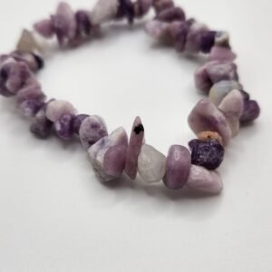 Amethyst Chip Bracelet