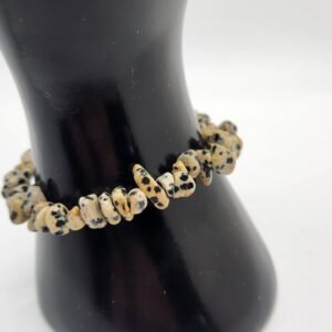 Dalmatian Jasper Chip Bracelet