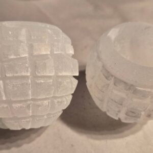 Selenite Pineapple Candle Holder