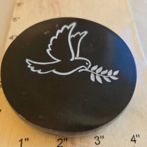 Dove Selenite Charging Plate